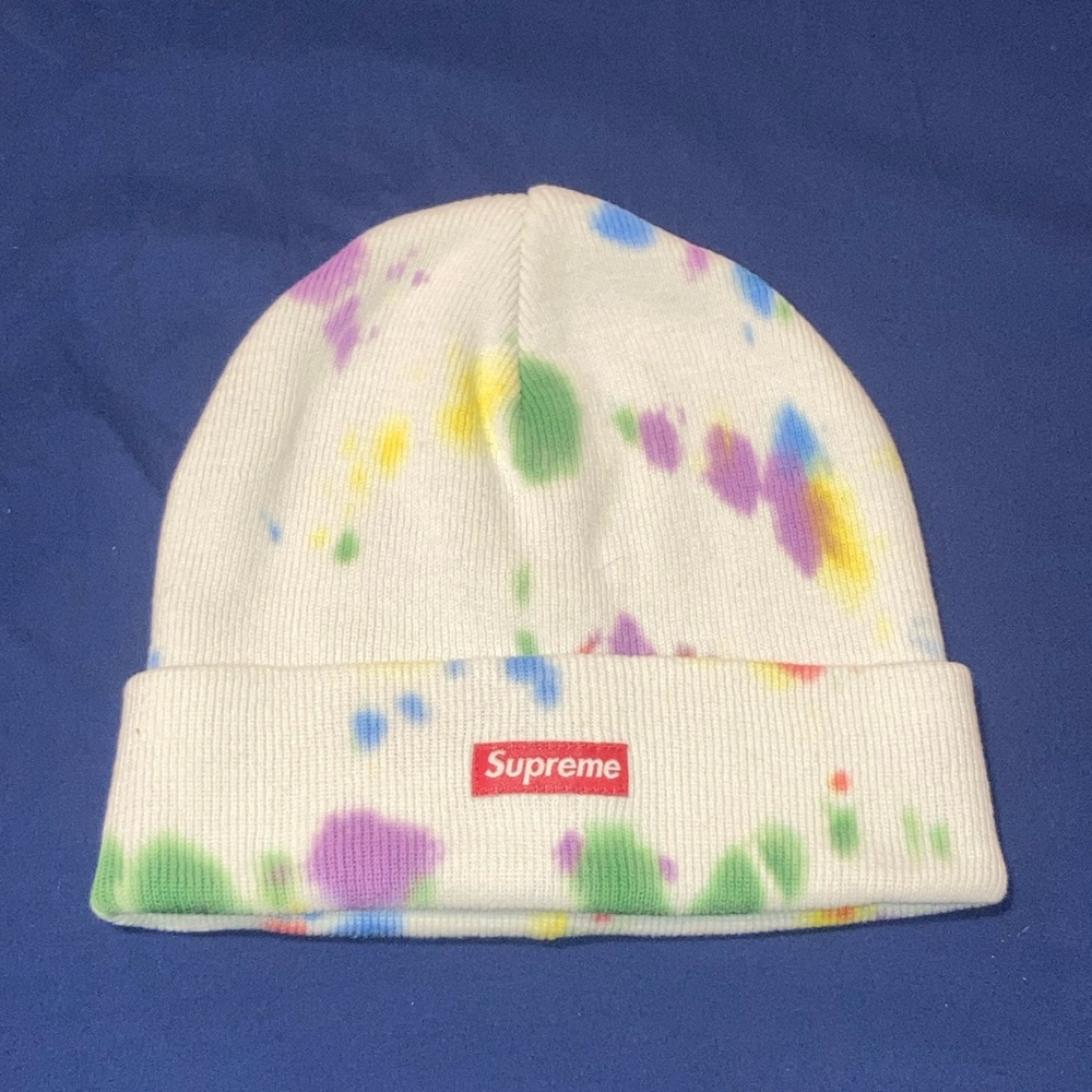 Supreme Splatter Dyed Beanie